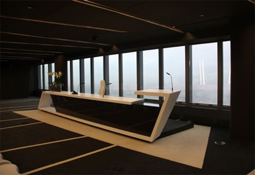 幹凈現代風的辦公空間設計