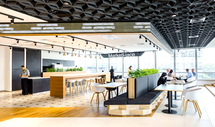 上海办公楼装修- 功能集合辦公設計，新加坡證券交易所