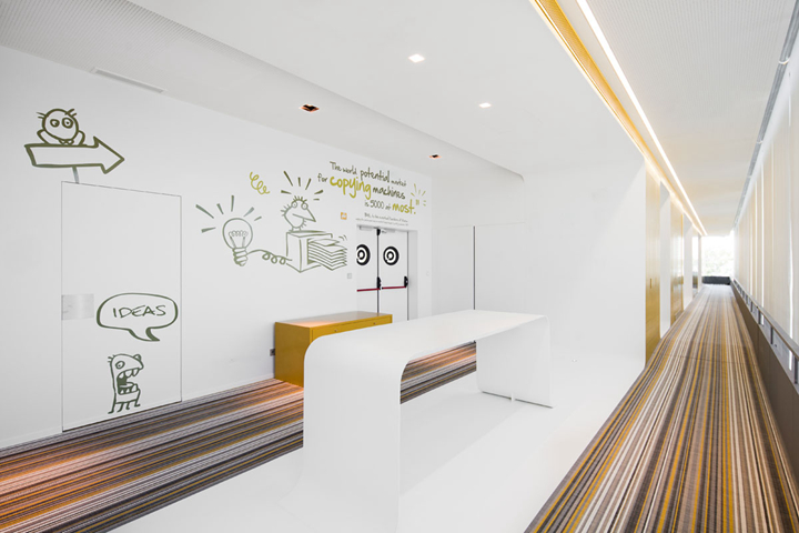 上海写字楼装修- 現代流線型辦公空間，FraunhoferPortugal辦公設計