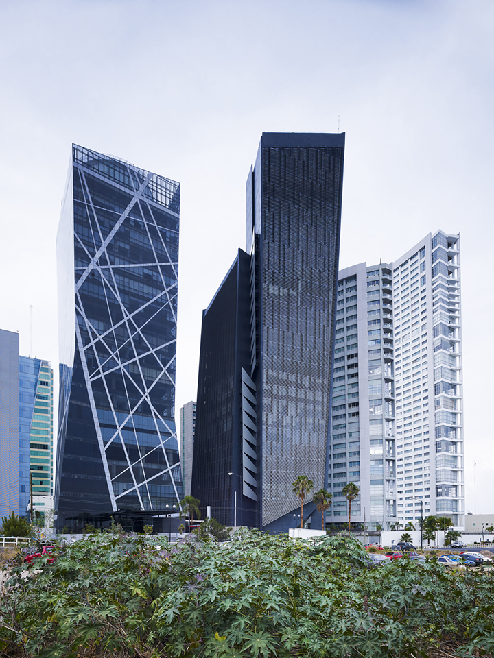 上海写字楼装潢- 不規則幾何寫字樓設計，墨西哥Cube2辦公大樓