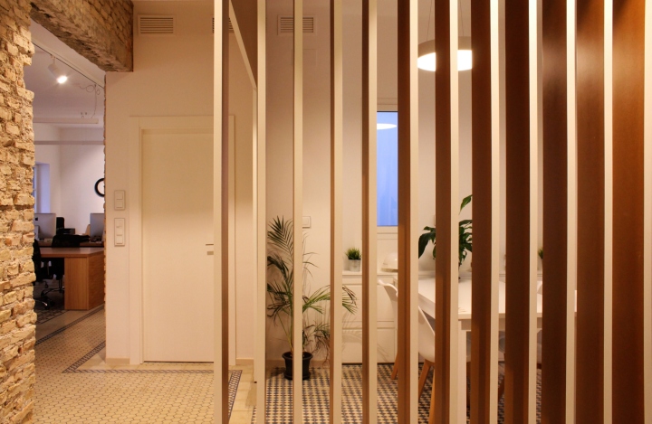 办公室设计—木质隔墙